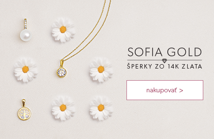 SOFIA zlate privesky