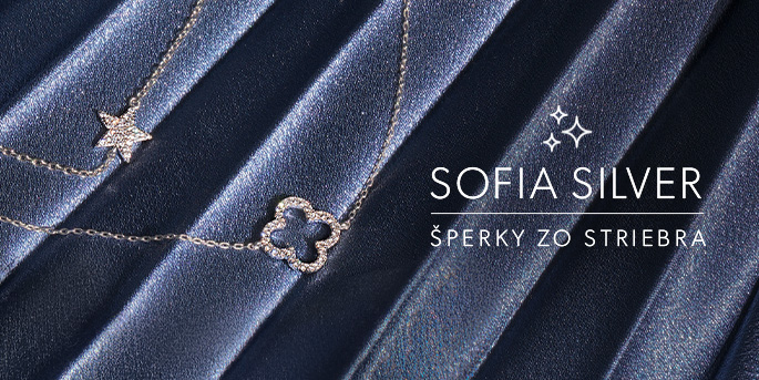 SOFIA strieborne sperky