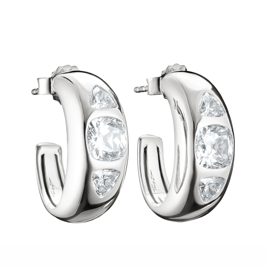 THOMAS SABO náušnice Hoop with Zirconia Bold Elegance náušnice CR759-051-14
