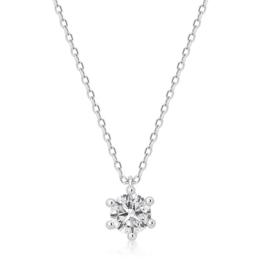 SOFIA zlatý náhrdelník s diamantem 0,5 ct náhrdelník UDPD22214W