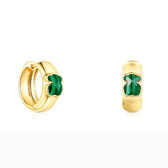 TOUS stříbrné náušnice Icon Color náušnice 015433550