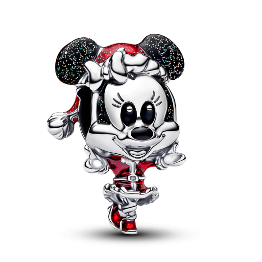 PANDORA Disney korálek Vánoční Minnie přívěšek 794218C01