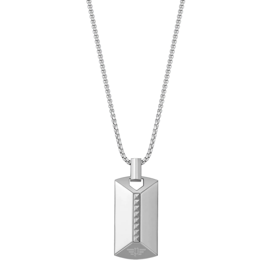 POLICE pánský ocelový náhrdelník Geometric Metal náhrdelník POPEAGN0001403