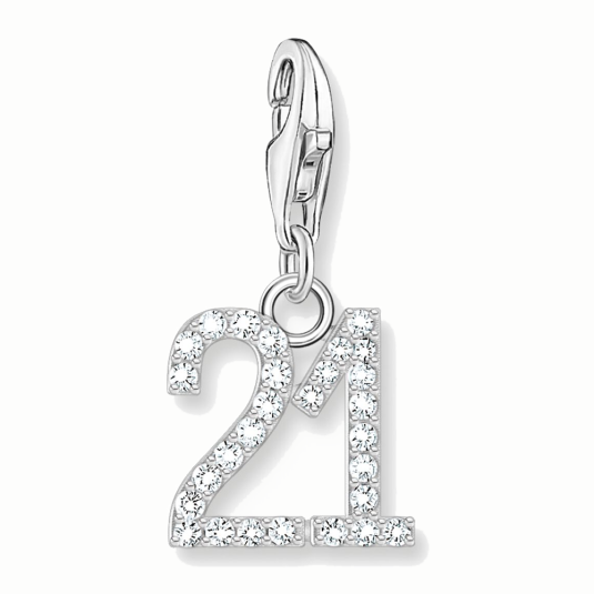 THOMAS SABO přívěsek charm Number 21 přívěšek 2135-051-21