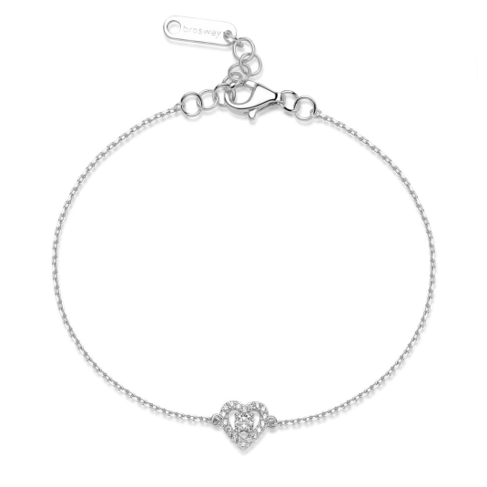 BROSWAY stříbrný náramek Fancy Infinite White náramek BWFIW139