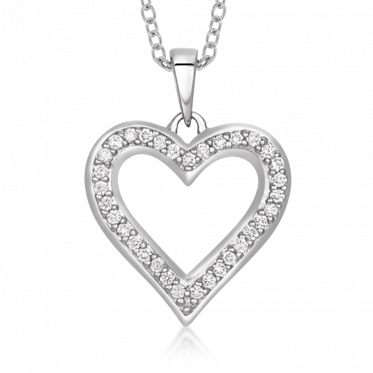 SOFIA DIAMONDS zlatý přívěsek s diamanty 0,165 ct H/SI3 přívěšek CK45000151855
