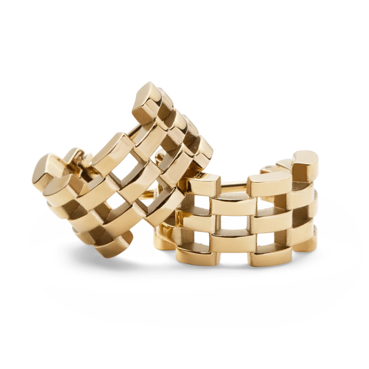DANIEL WELLINGTON dámské náušnice 5-Link náušnice DW00400990