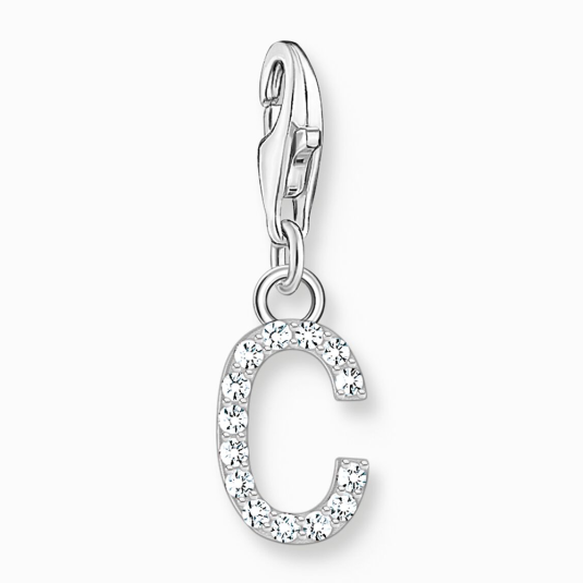 THOMAS SABO přívěsek charm letter C silver přívěšek 1943-051-14