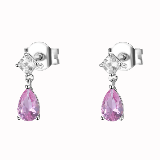 BROSWAY náušnice Fancy Vibrant Pink náušnice BWFVP115