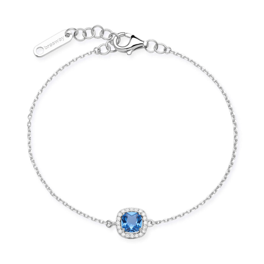 BROSWAY stříbrný náramek Fancy Freedom blue náramek BWFFB130