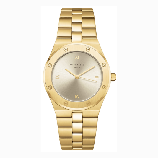 ROSEFIELD dámské hodinky Rose Ivory Sunray Gold hodinky SPCGSG-SP01