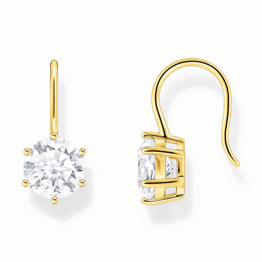 THOMAS SABO náušnice White stone náušnice H2287-414-14