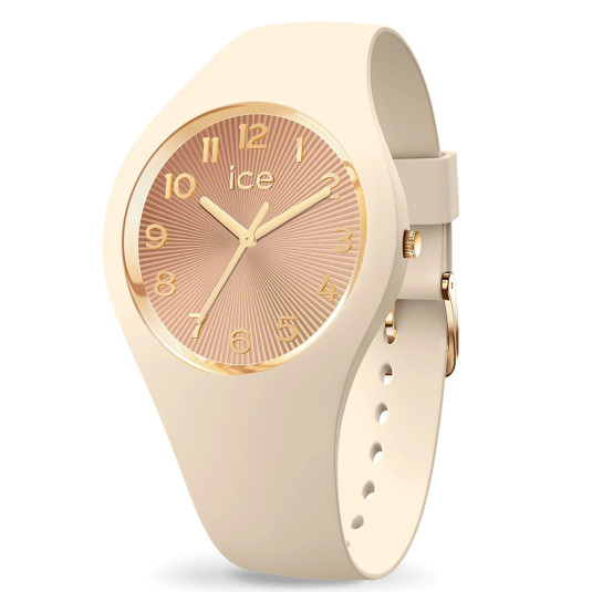 ICE WATCH dámské hodinky Champagne Almond Cappuccino hodinky IW025928