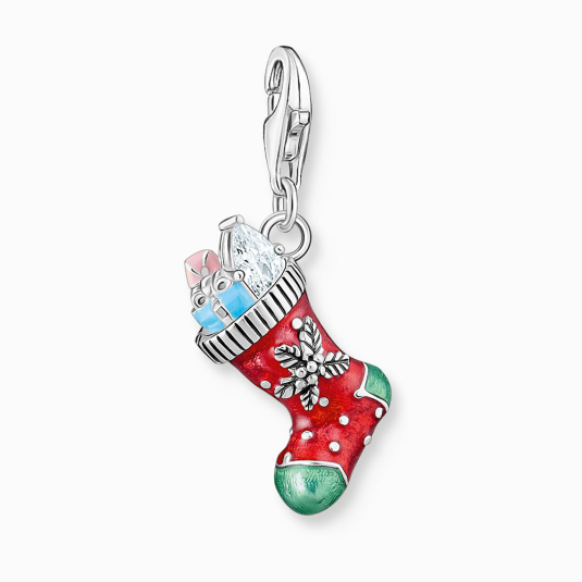 THOMAS SABO přívěsek charm Vánoční ponožka přívěšek 2199-691-7