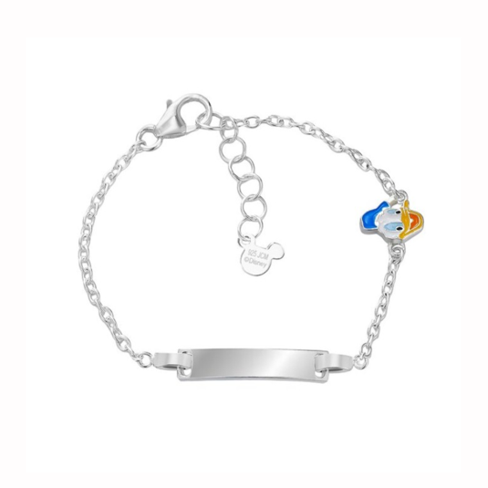 DISNEY stříbrný náramek Kačer Donald náramek BS00098SL-47.CS