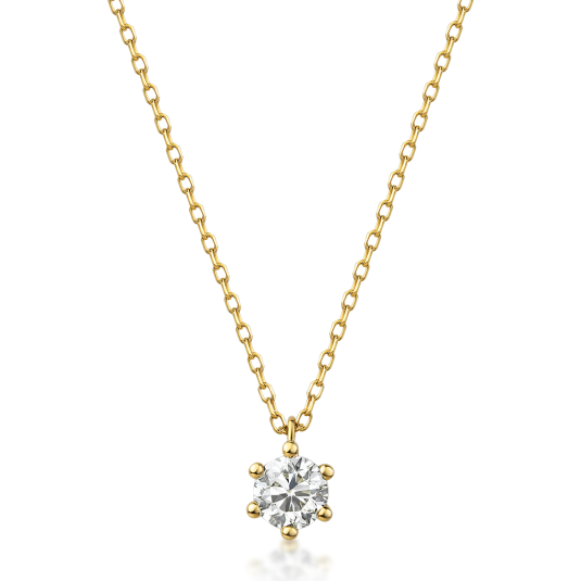 SOFIA DIAMONDS zlatý náhrdelník diamantem 0,4 ct náhrdelník UDPD22213Y