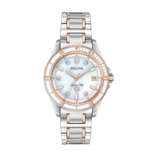 BULOVA dámské hodinky Marine Star hodinky BU98P187