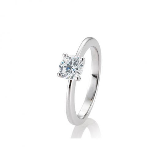 SOFIA DIAMONDS prsten z bílého zlata s diamantem 0,80 ct prsten BE41/05736-W