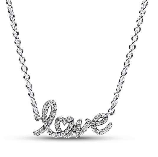 PANDORA náhrdelník Love náhrdelník 393076C01-45