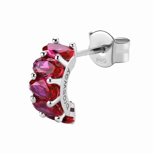 BROSWAY kusová náušnice Fancy Passion ruby náušnice BWFPR09