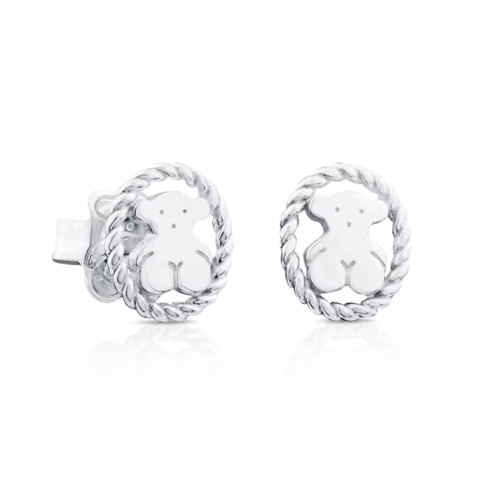 TOUS náušnice Camee Silver náušnice 312323620