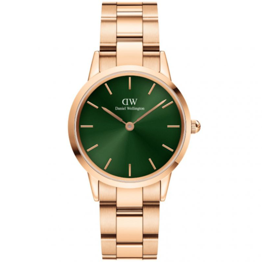 DANIEL WELLINGTON dámské hodinky Iconic Link Emerald hodinky DW00100420