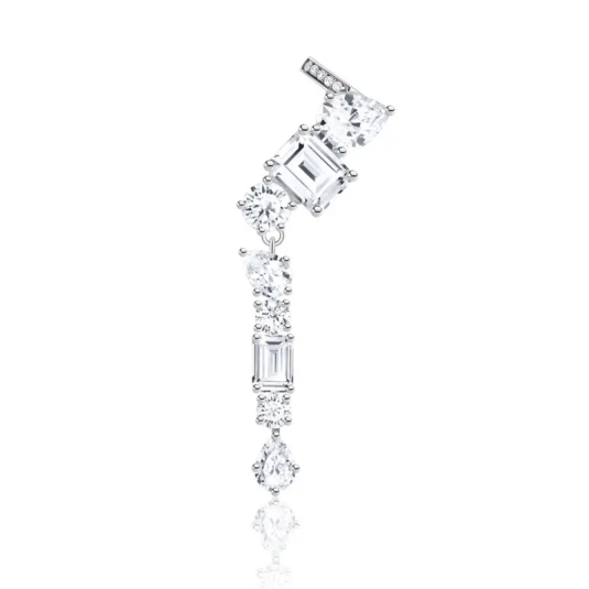 THOMAS SABO kusová náušnice White zirconia náušnice H2277-051-14