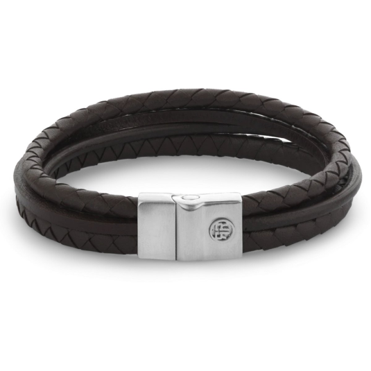 REBEL & ROSE náramek Premium Combo Brown náramek RR-M0055-S