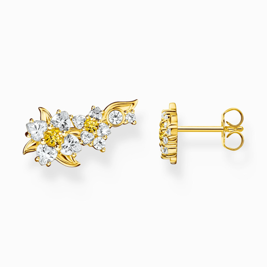 THOMAS SABO náušnice Lovely Daisy náušnice H2324-414-4