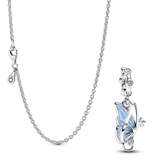 PANDORA Pillangó lánc és medál szett M-590200-75+794241C01