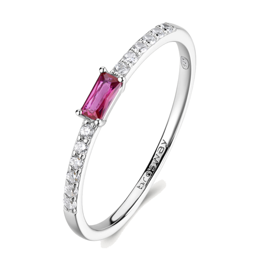 BROSWAY stříbrný prsten Fancy Passion Ruby prsten BWFPR143