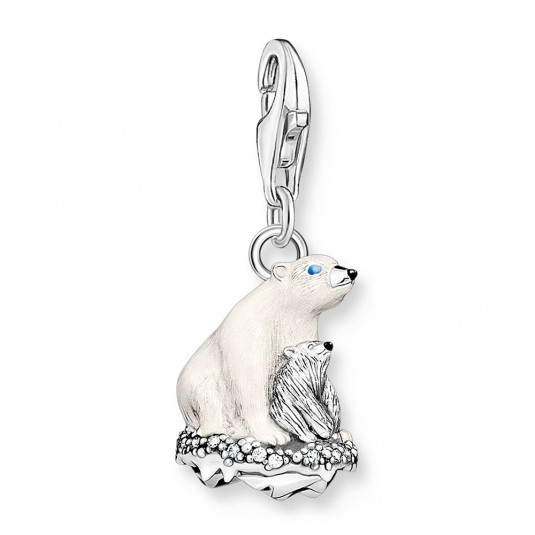 THOMAS SABO přívěsek charm Ice bears přívěšek 1911-691-7