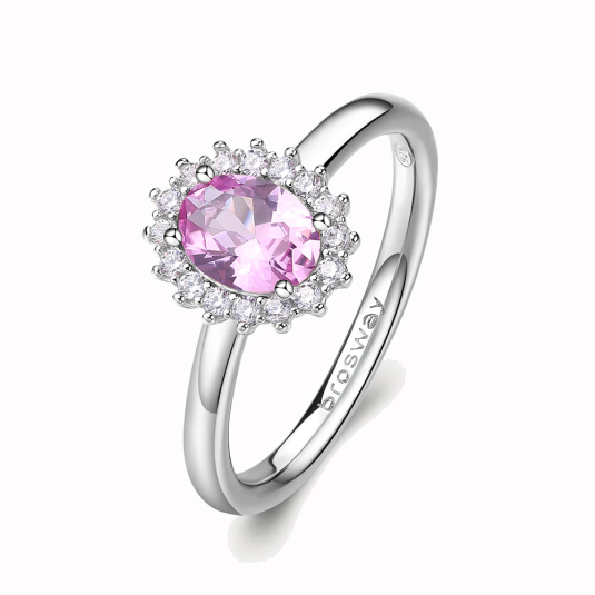 BROSWAY prsten Fancy Vibrant pink prsten BWFVP73