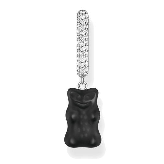 THOMAS SABO x HARIBO kusová náušnice Black goldbear náušnice CR727-052-11