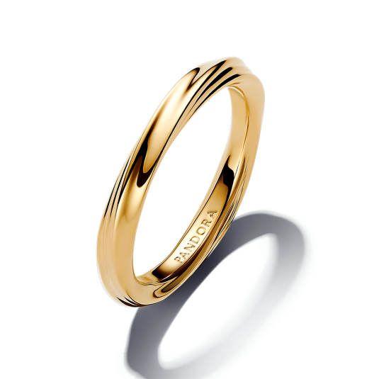 PANDORA ESSENCE pozlacený prsten prsten 163888C00