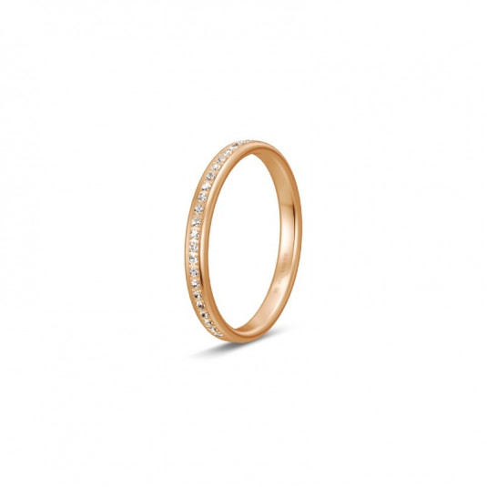 BREUNING zlatý eternity snubní prsten snubní prsteny BR48/04716RG