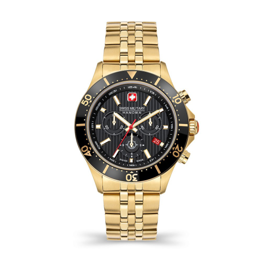SWISS MILITARY HANOWA pánské hodinky Flagship x Chrono hodinky HASMWGI2100710