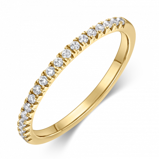 SOFIA DIAMONDS zlatý prsten s diamanty 0,15 ct prsten BDRB00117YG