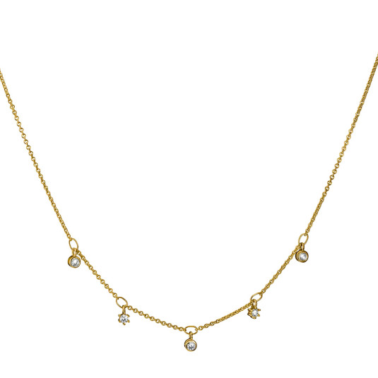 THOMAS SABO náhrdelník White zirconia náhrdelník KE2071-M01-14