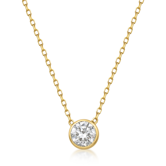 SOFIA DIAMONDS zlatý náhrdelník diamantem 0,4 ct náhrdelník UDPD29637Y
