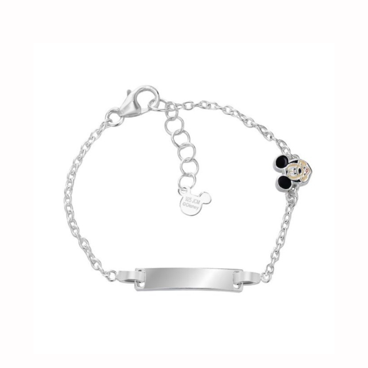 DISNEY stříbrný náramek Myšák Mickey náramek BS00097SL-47.CS