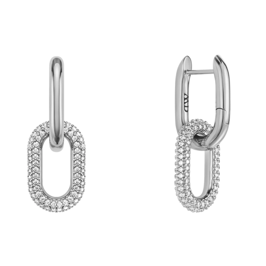 DANIEL WELLINGTON dámské náušnice Crystal Link náušnice DW00400612