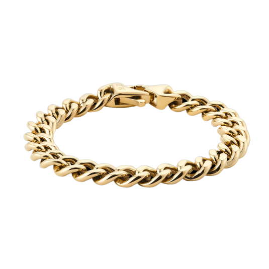 DANIEL WELLINGTON ocelový náramek Ellipse Cuban Chain náramek DW00401662
