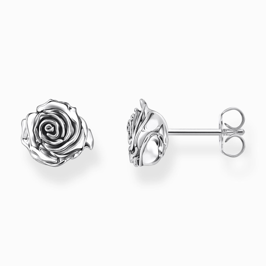 THOMAS SABO náušnice Midnight Rose náušnice H2323-637-21