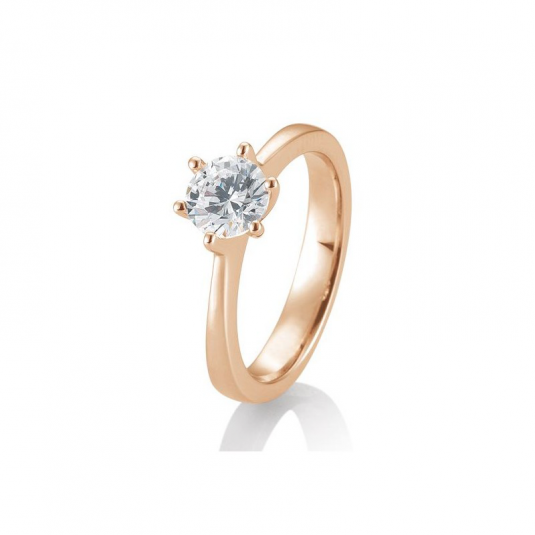 SOFIA DIAMONDS prsten z růžového zlata s diamantem 0,60 ct prsten BE41/85985-R