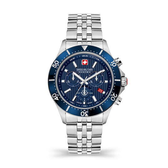 SWISS MILITARY HANOWA pánské hodinky Flagship x Chrono hodinky HASMWGI2100703