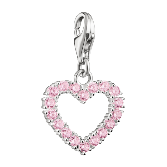 THOMAS SABO přívěsek charm Pink Heart přívěšek 2241-051-9