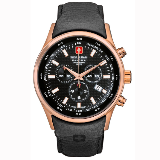 SWISS MILITARY HANOWA pánské hodinky Navalus Chrono hodinky HA4156.09.007