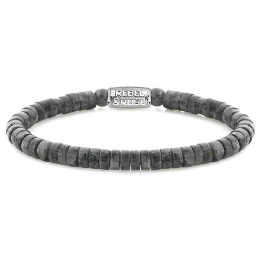 REBEL & ROSE náramek Slices-Grey Seduction náramek RR-60094-S