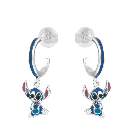 DISNEY stříbrné náušnice Stitch náušnice ES00098SRHL.CS